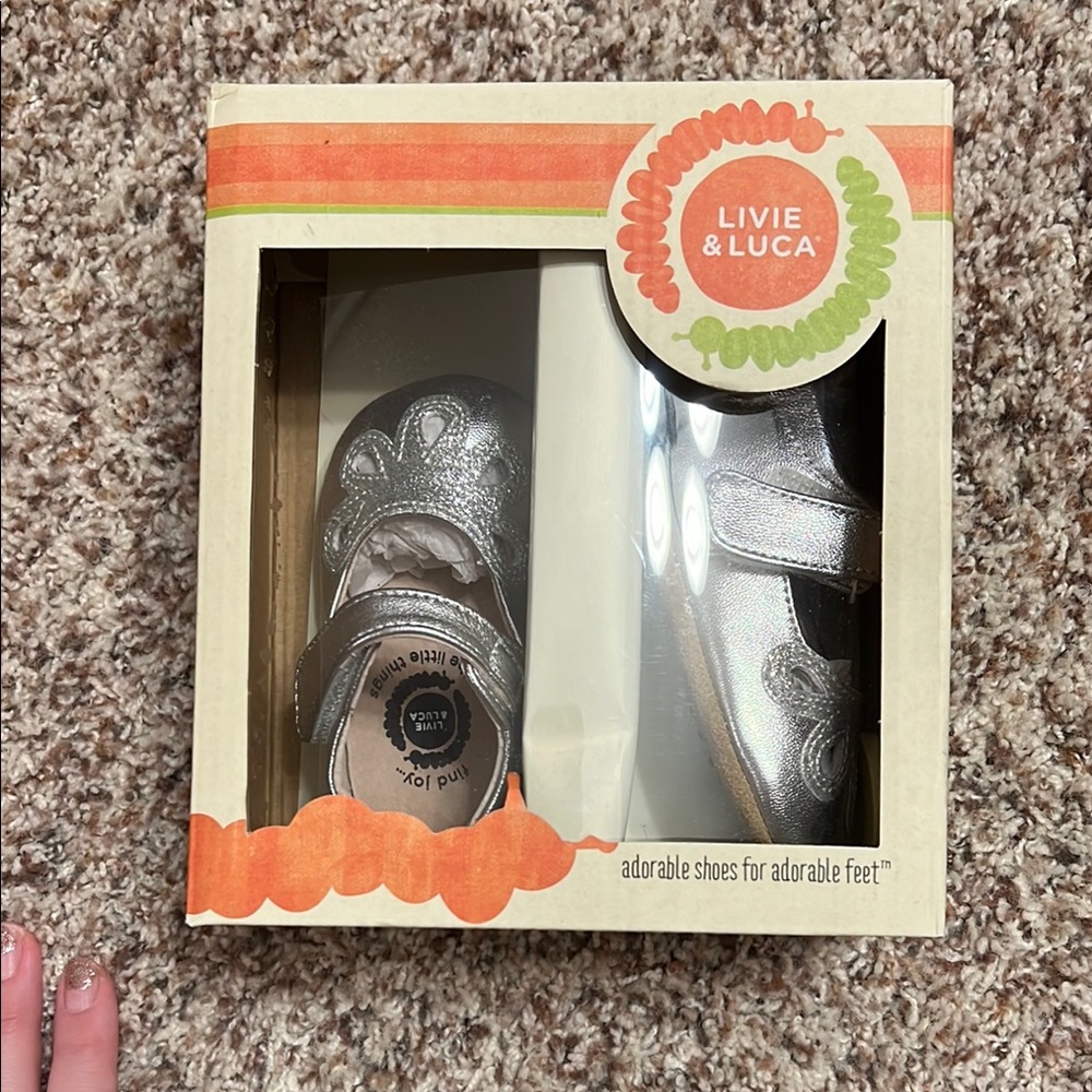 Livie & Luca Silver Kids Shoes